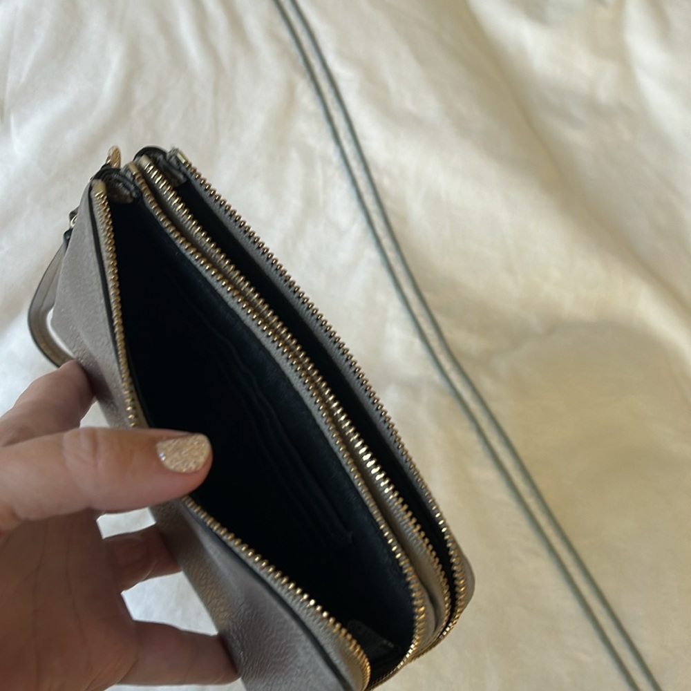Coach Two Zipper Wristlet - Picture 3 of 4